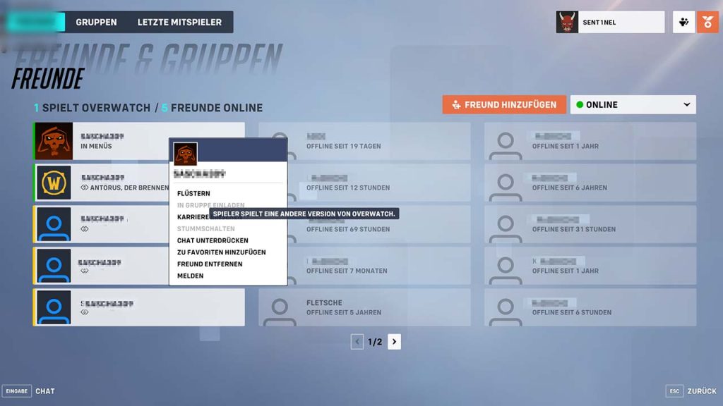 Cant Invite Friends In Overwatch 2 