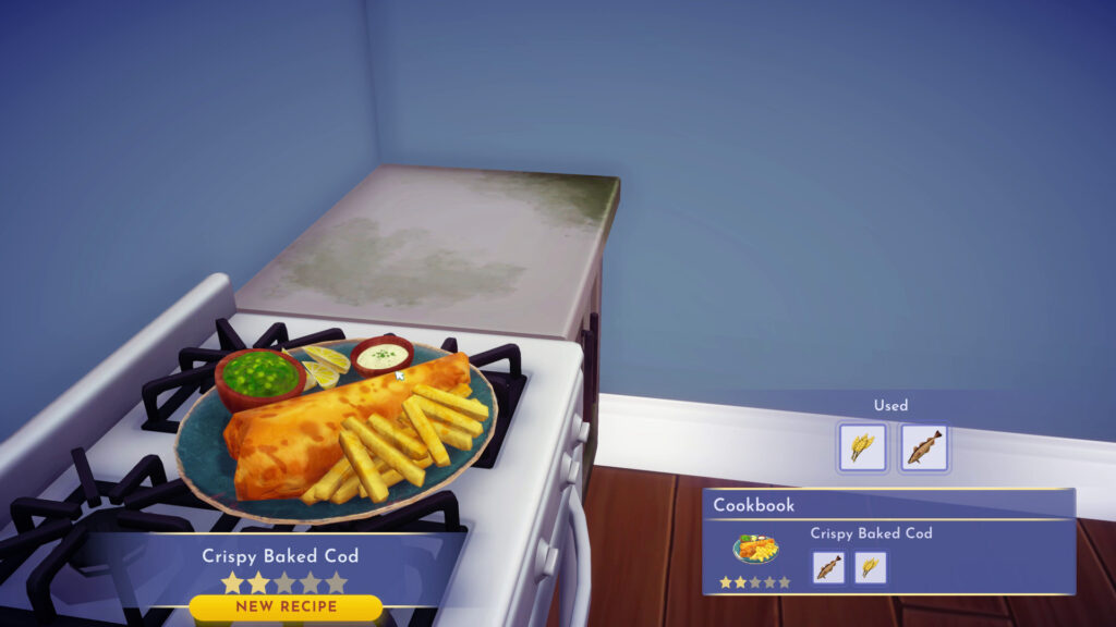 How To Make Crispy Baked Cod In Dreamlight Valley