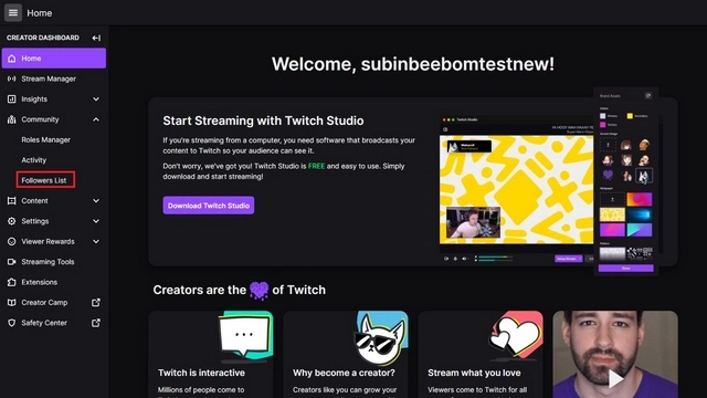 How To See Your Followers On Twitch App