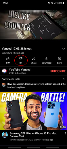 Youtube Vanced Download iOS