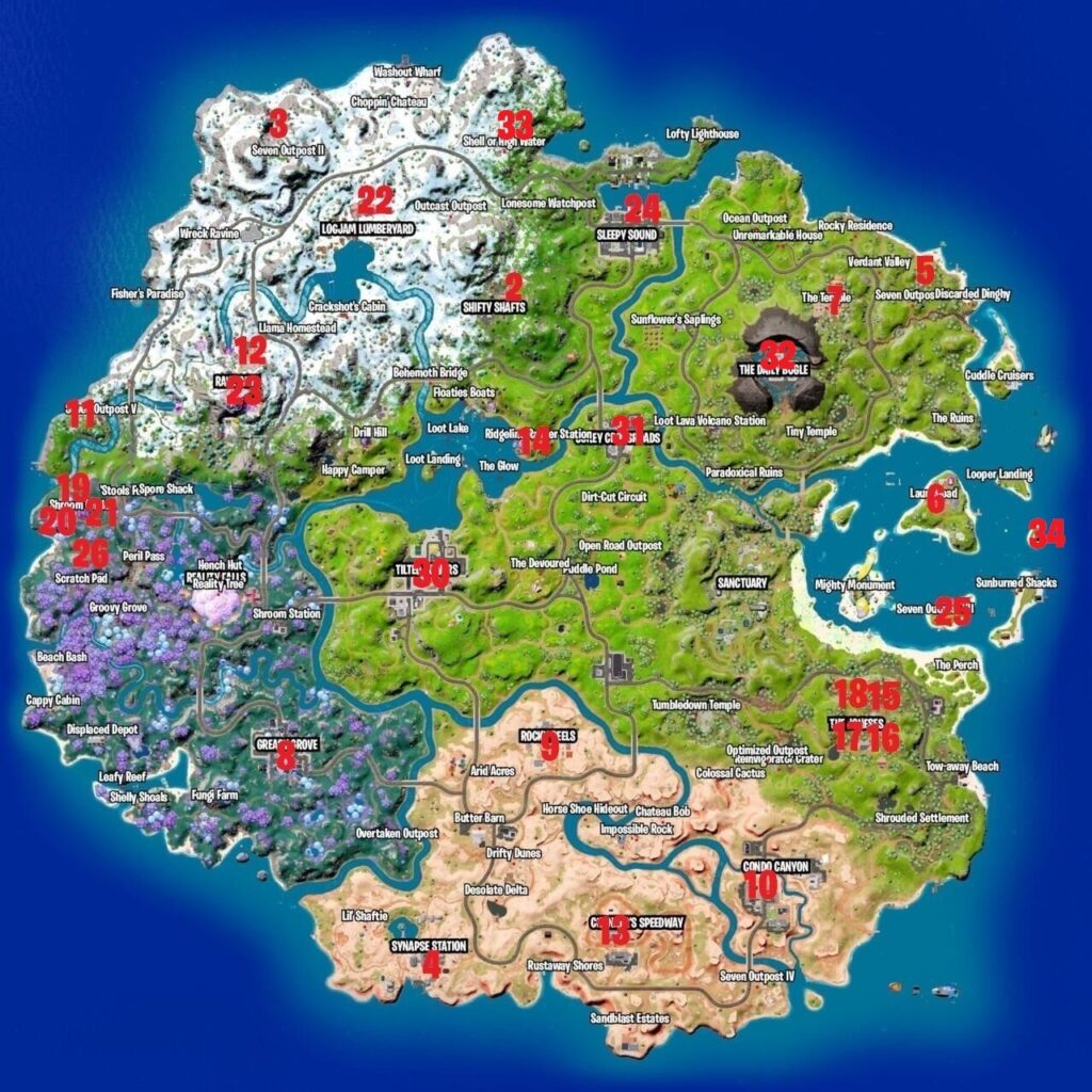 Dial A Drop Location In Fortnite