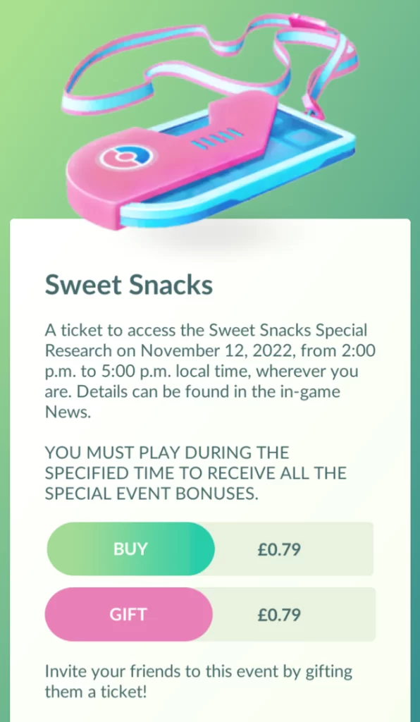 Sweet Snacks Special Research Rewards In Pokemon GO