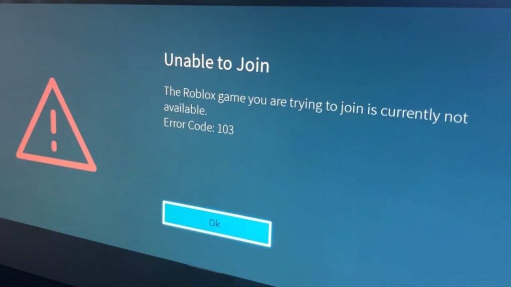 How To Fix Error Code 103 On Roblox