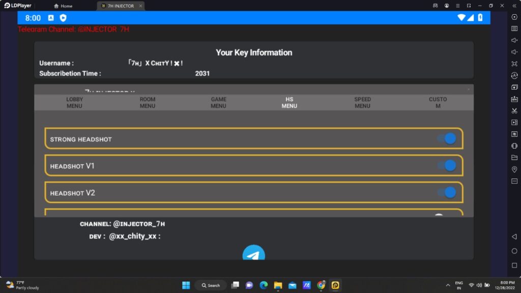 7H Injector Download 2023