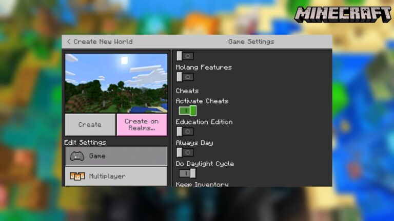 Read more about the article How To Enable Cheats In Minecraft 1.19 Java Edition