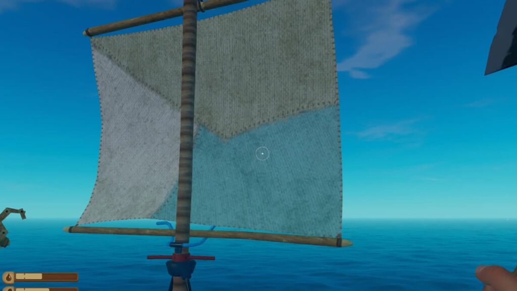 Sail Controls In Raft