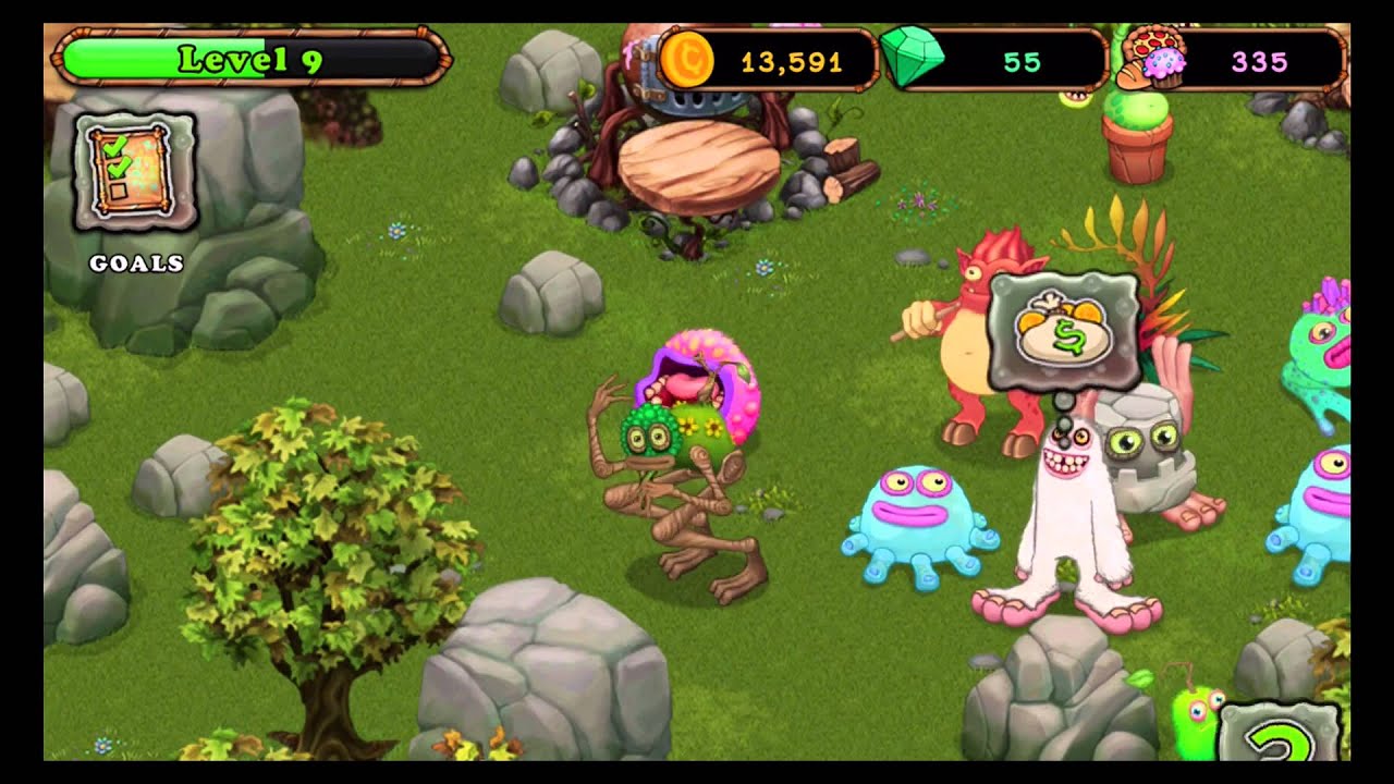 My Singing Monsters: Shrubb Breeding Instructions