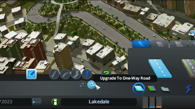 Upgraded Roads