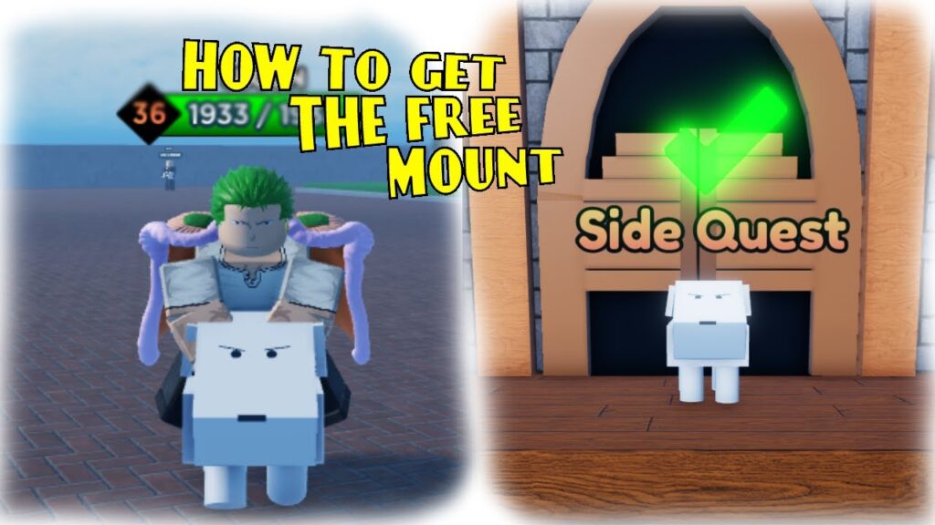 In the Roblox Piece Adventures Simulator, how to get the Doge Mount