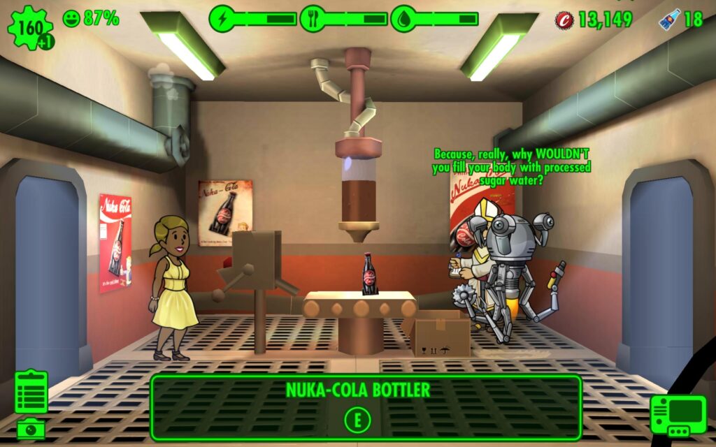 fallout shelter how to heal mr. handy