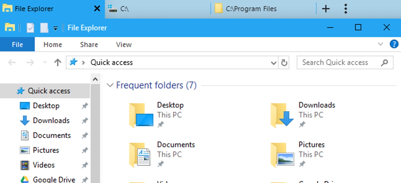 File Explorer