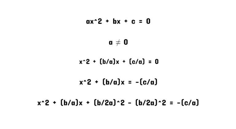 Read more about the article How To Complete The Square