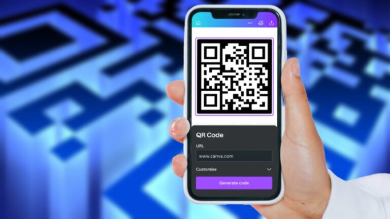 How To Make A QR Code Using Canva 768x432 