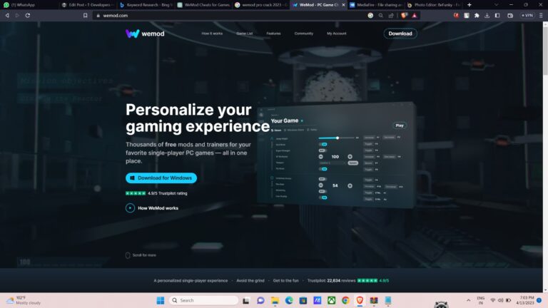 Read more about the article Wemod Pro Crack 2023 Free Download PC