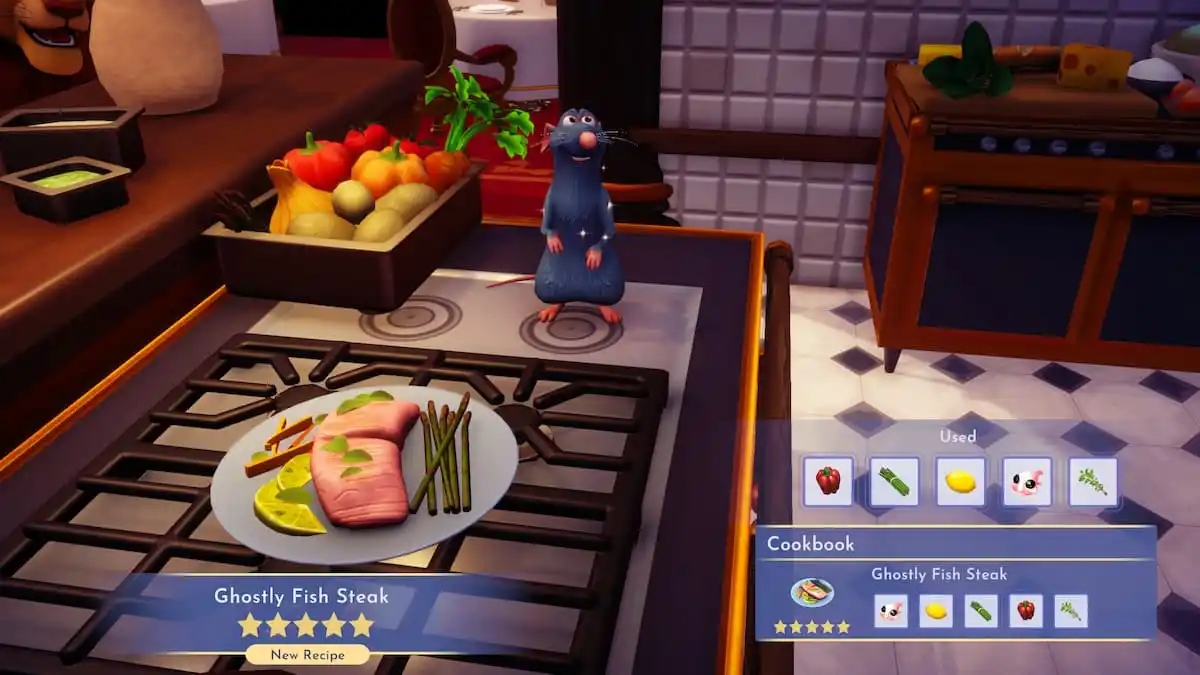 How To Make Ghostly Fish Steak In Dreamlight Valley