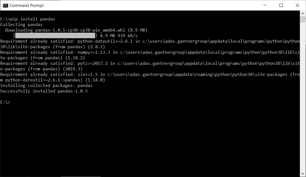How To Install Pandas In Python Idle