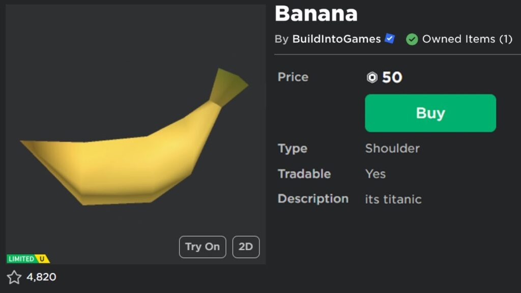 Finding the Titanic Banana in Pet Simulator X