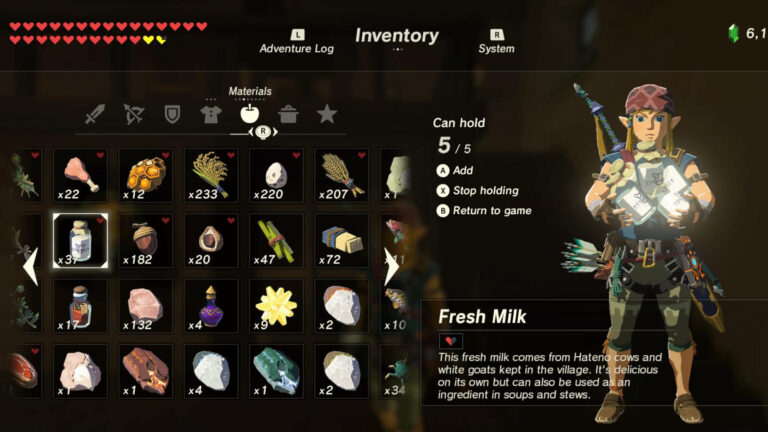 Read more about the article Where To Farm Fresh Milk In Zelda Breath Of The Wild