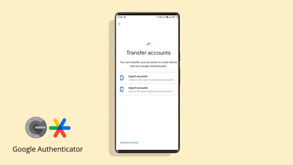 how to transfer google authenticator codes to new phone