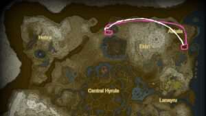 Dinraal The Fire Dragon Location In TOTK T Developers   Dinraal The Fire Dragon Location In Zelda TotK 300x169 