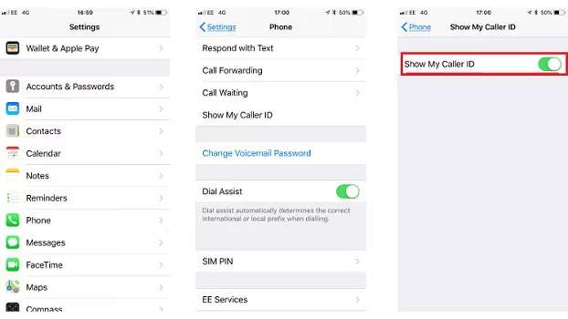 How To Hide Number In iPhone 14