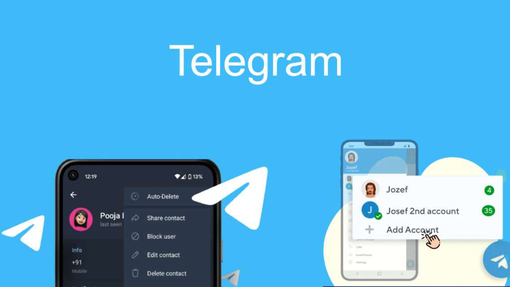 how to make another telegram without number