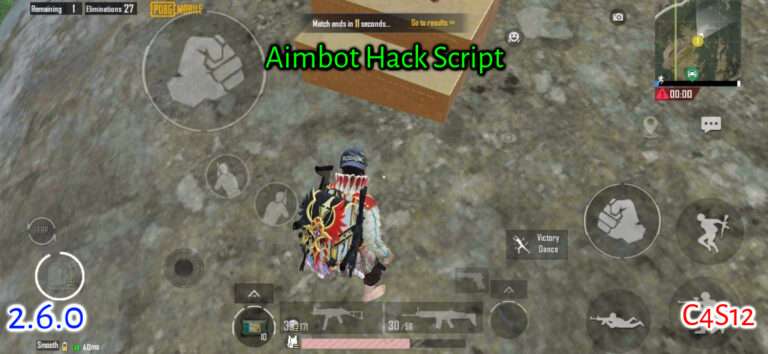 Read more about the article PUBG 2.6 Aimbot Hack Script C4S12