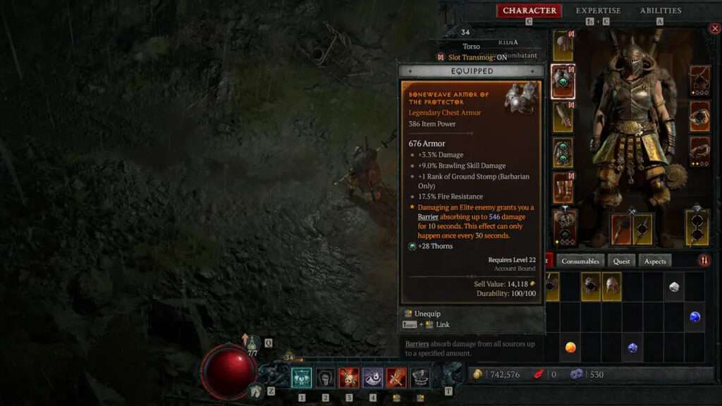 Armour vs. Resistances in Diablo 4