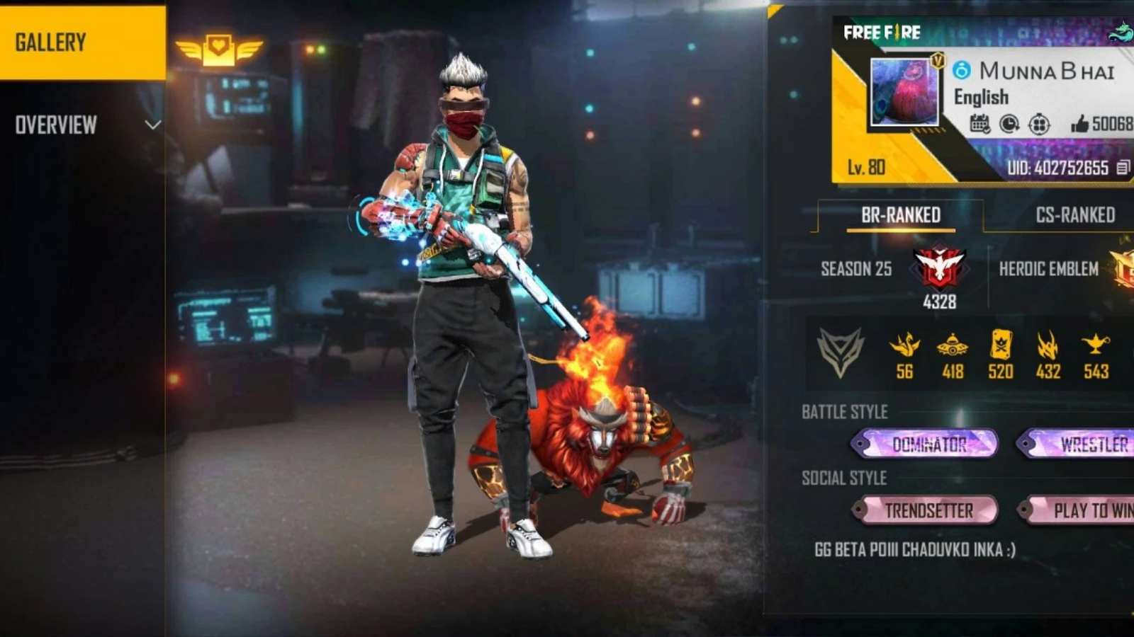 free fire free account and password 2023