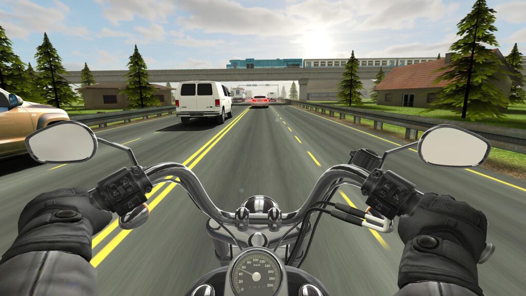 Mod Apk Traffic Rider 2023 All Bikes Unlocked