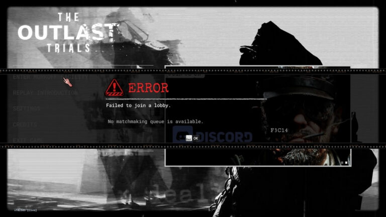 Read more about the article How To Fix The Outlast Trials F3C14 Error Code