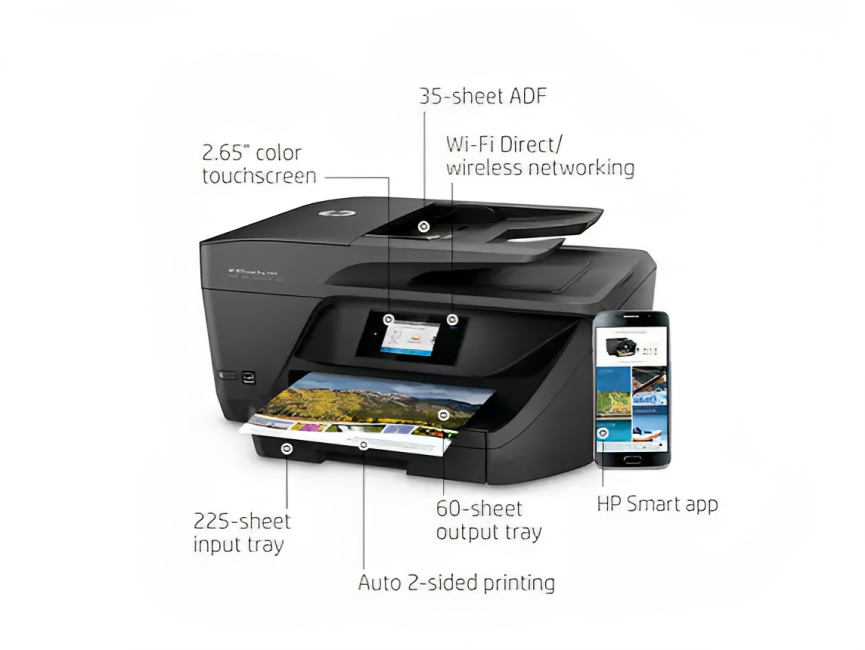 HP Officejet Pro 6968 Printer Failure 0x6100004a