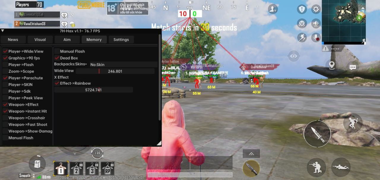 You are currently viewing PUBG Mobile 3.0 7H Injector Download 2024