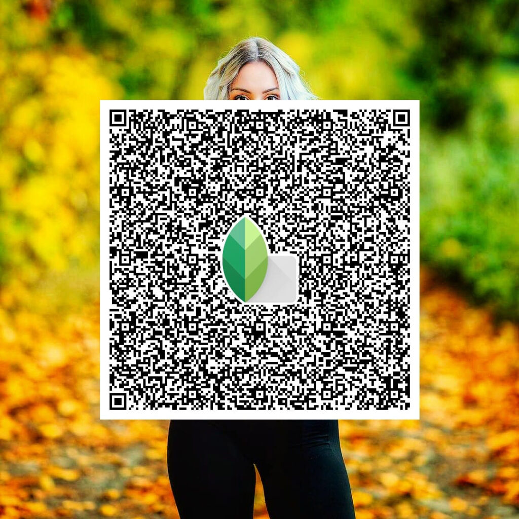 Snapseed QR Code For Girls