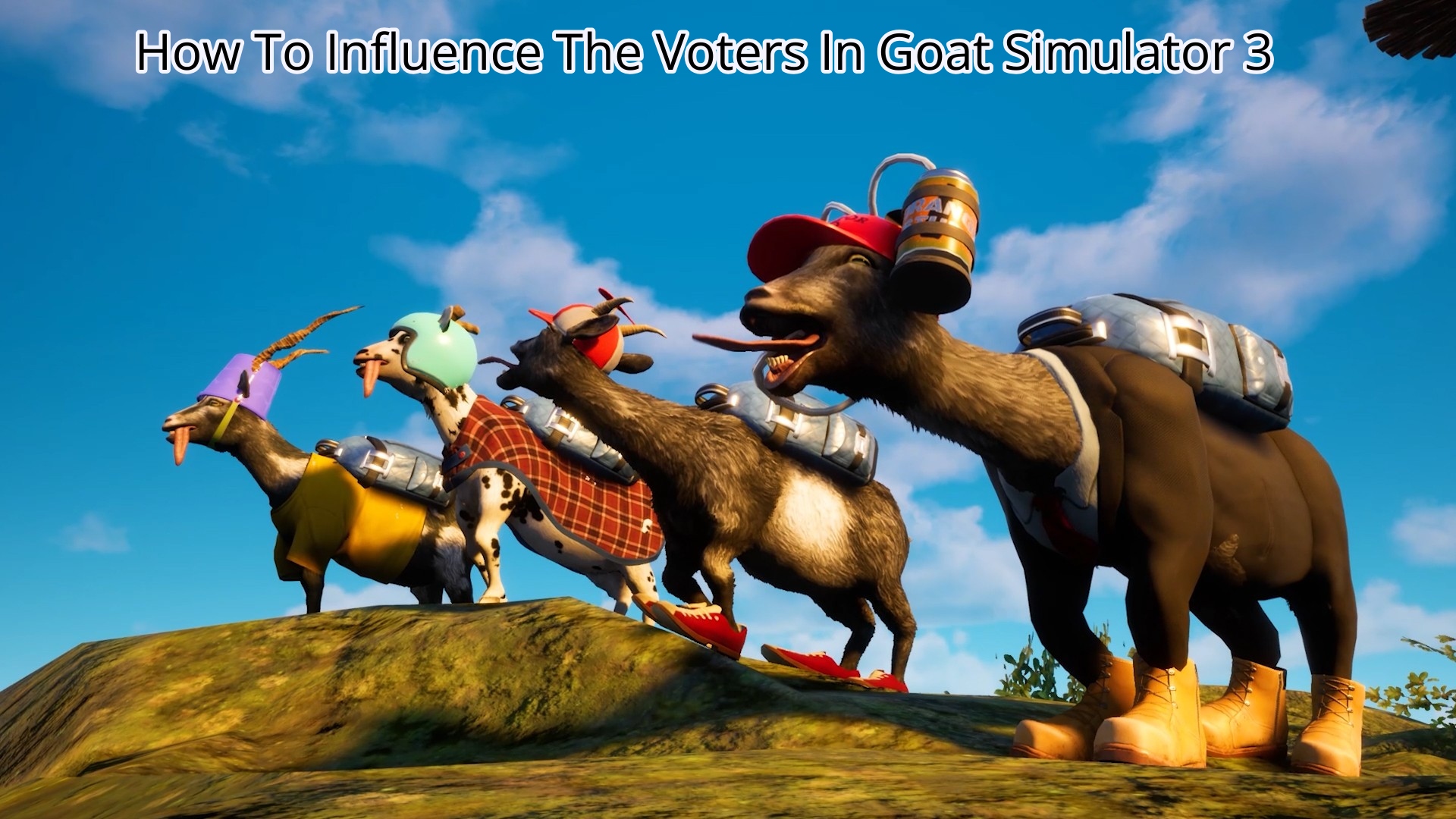 Read more about the article How To Influence The Voters In Goat Simulator 3