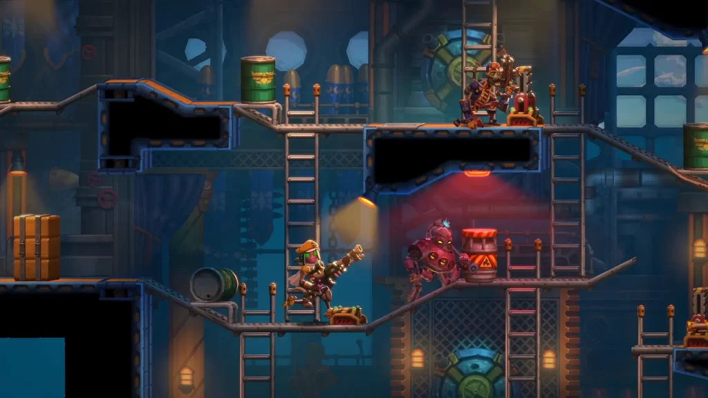 SteamWorld Heist Features